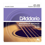 D'Addario Phosphor Bronze Acoustic Guitar Strings