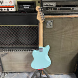 Squier Mini Jazzmaster HH, Maple Fingerboard, Daphne Blue