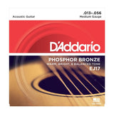 D'Addario Phosphor Bronze Acoustic Guitar Strings