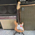 Squier FSR Affinity Series Stratocaster HSS, Laurel Fingerboard, White Pickguard, Natural- Store Demo