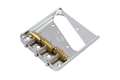Fender 3-Saddle American Vintage Telecaster® Bridge Assembly with Brass Saddles (Chrome)